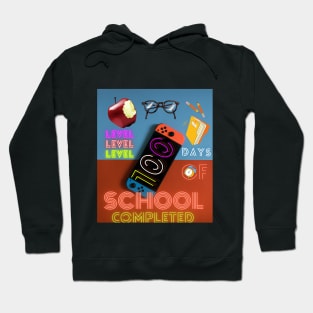 level 100 days of school copleted Hoodie